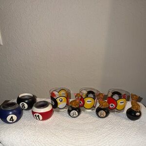 Vtg billiard bundle